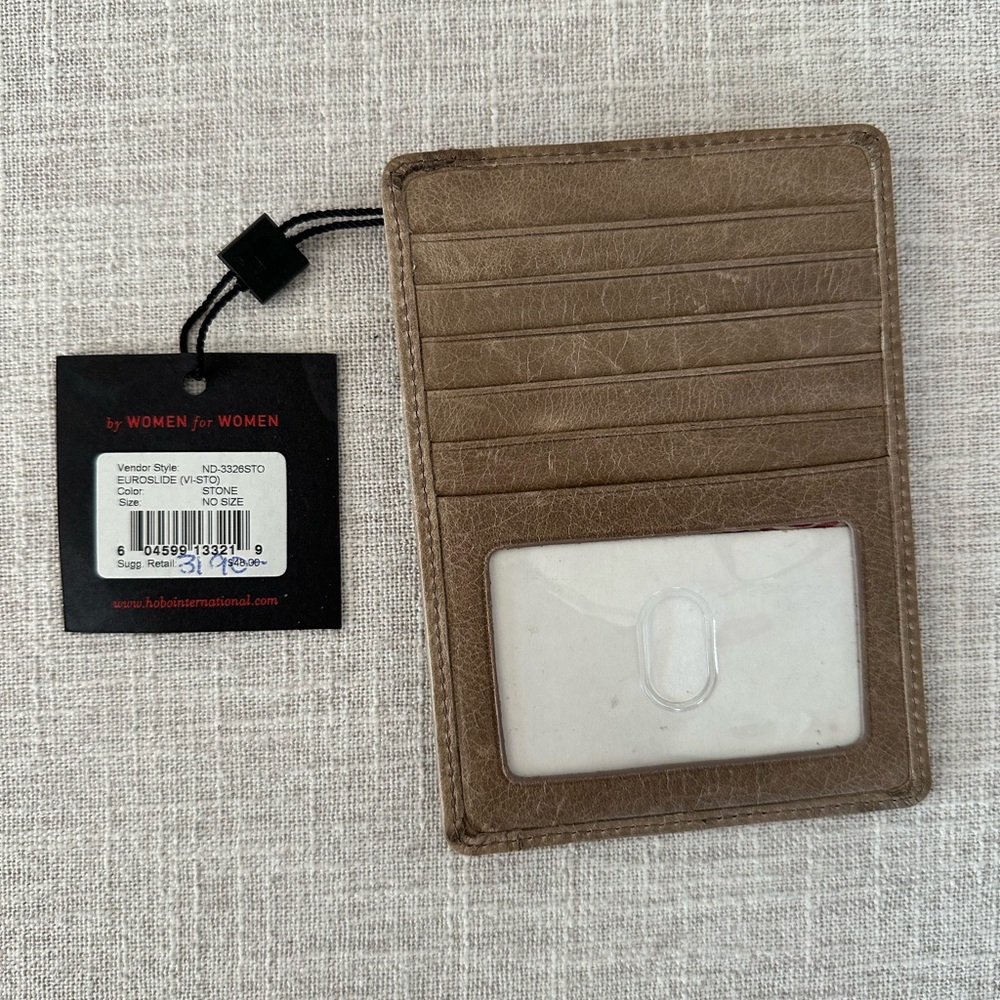 HOBO Euro Slide Card Holder Wallet